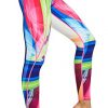 COOLOMG Women's Yoga Pants Printed Leggings