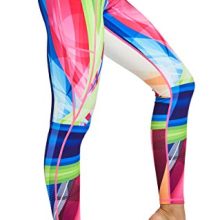 COOLOMG Women's Yoga Pants Printed Leggings