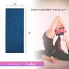 Visther Microfiber Yoga Mat Towel Non-Slip