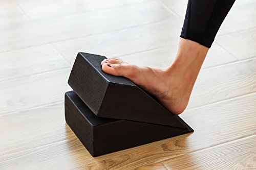41eygkBBbAL StrongTek Yoga Foam Wedge Blocks for Women (Pair) Soft