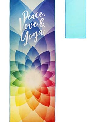 VAAVEi Non Slip Yoga Towel, Hand Towel, Bag Set