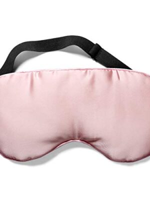 Moist Heated Eye Mask Silk Eye Shade with Lavender Flaxseed