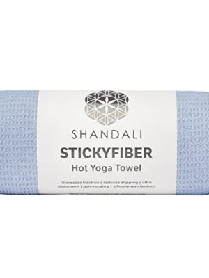 Hot Yoga Towel Silicone Backed Yoga Mat-Sized