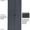 YAWHO Yoga Mat Fitness Mat Specifications 72'' x 26'' Thickness