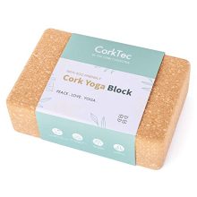 CorkTec Eco-Friendly Natural Cork Yoga Block
