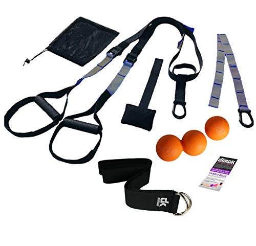 dimok Resistance Trainer Yoga Strap Massage Balls