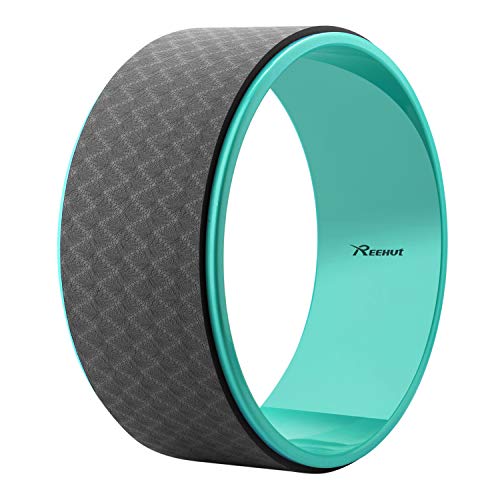 REEHUT Yoga Wheel - 12.6" x 5" Strong Premium Back Roller