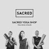 SACRED CORE Yoga Mat - Extra Grip Reversible, Non-Slip, Eco-Friendly, with Central Alignment Lines for Perfect Poses - Lightweight & Comfortable (Purple Plum)