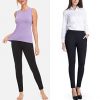 Bamans Women's Skinny Leg Work Pull on Slim Stretch