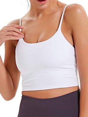 Women Yoga Tank Tops Padded Sports Bra