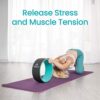 Nature's Integrity Yoga Wheel 13", Yoga Roller for Stretching