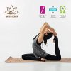Yoga Mat with Travel Bag and Carry Strap Set