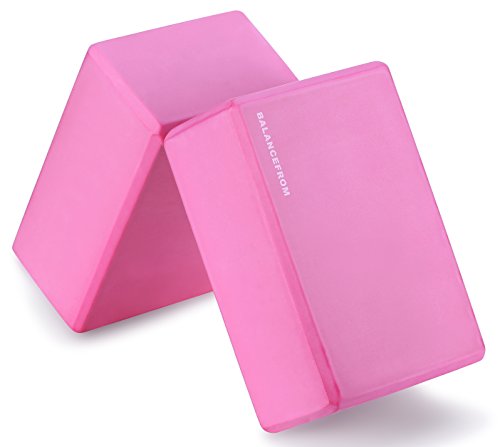 BalanceFrom GoYoga Set of 2 High Density Yoga Blocks 1 BalanceFrom GoYoga Set of 2 High Density Yoga Blocks