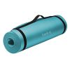 Teal Yoga Mat Set: Strap, Yoga Blocks, Yoga Strap, and 2 Microfiber Yoga Towels
