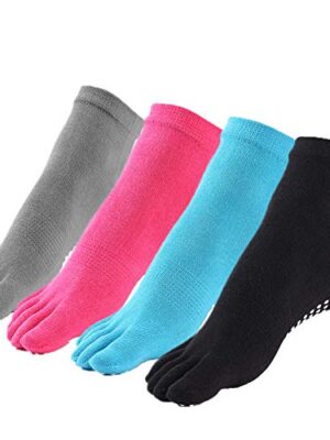 Yoga Socks Non Slip Skid Pilates Barre Grip Socks