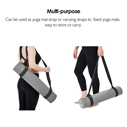 Discover Ease in Every Pose with the REEHUT Yoga Mat Strap – Your Adjustable Mat Carrier Companion