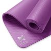 Node Fitness Yoga Mat - 1/2" Extra Thick with Carrying Strap