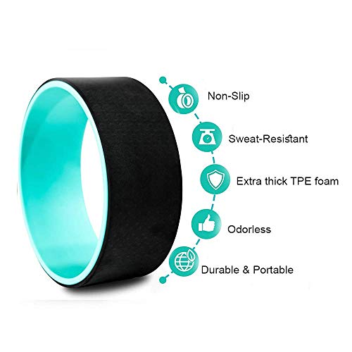 41hh4qBAjJL Yoga Wheel - The Ultimate Back Pain Relief and Posture Improvement Tool