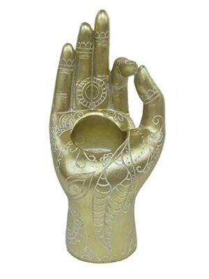 FLJAZCZM Buddha Yoga Candle Holder