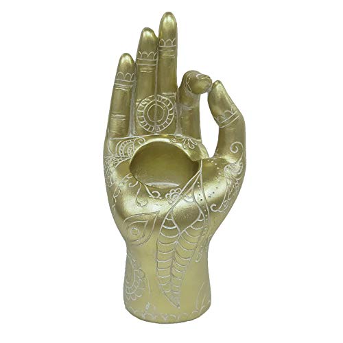 FLJAZCZM Buddha Yoga Candle Holder