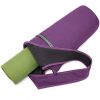 Yoga Mat Bag Tote with Shoulder Strap and Large Pockets - Purple