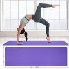 GISALA TPE Yoga Mat Fitness for Yoga (Blue)
