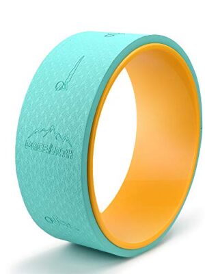 PACEARTH Yoga Wheel with Icon Guide,12mm