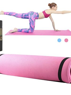 Lixada Yoga Mat 6mm Extra Thick Non Slip Exercise