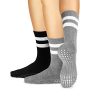 LA Active Grip Socks - 2 Pairs - Yoga Pilates