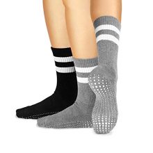LA Active Grip Socks - 2 Pairs - Yoga Pilates