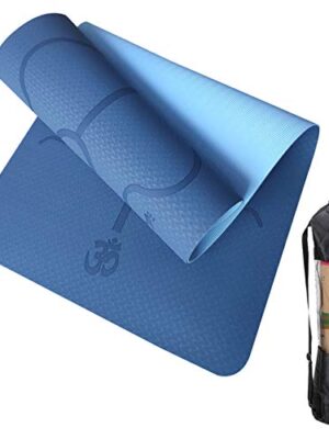 Lixada Eco Friendly Non Slip Yoga Mat,Body Alignment System