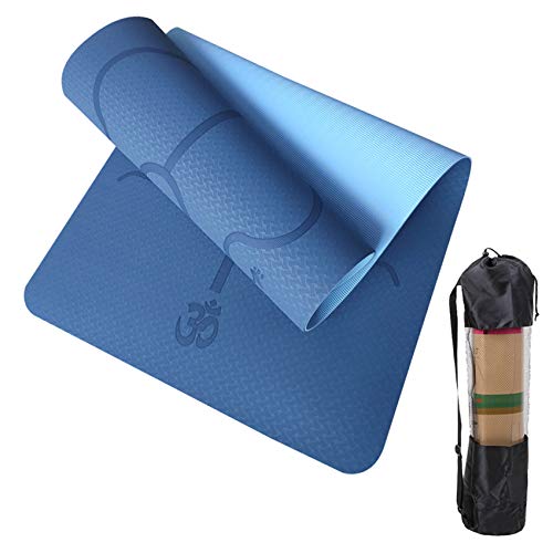 Lixada Eco Friendly Non Slip Yoga Mat,Body Alignment System