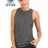 Open Back Yoga Shirts Sleeveless Workout Tops for Women