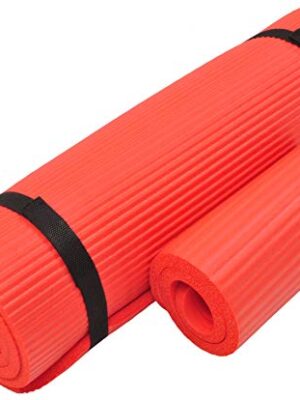 Extra Thick High Density Yoga Mat with Knee Pad and Carrying Strap: Your Path to Zen