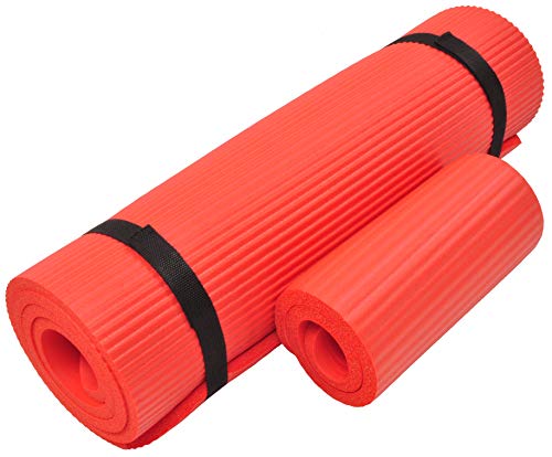 Extra Thick High Density Yoga Mat with Knee Pad and Carrying Strap: Your Path to Zen