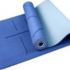 Oudort Yoga Mat, Eco Friendly Fitness Exercise Mat