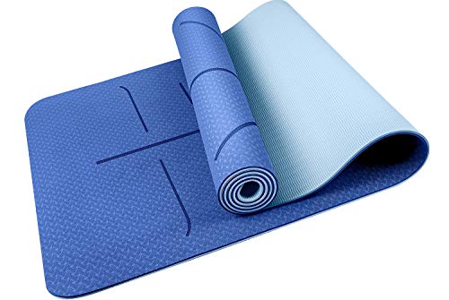 Oudort Yoga Mat, Eco Friendly Fitness Exercise Mat 1 Oudort Yoga Mat, Eco Friendly Fitness Exercise Mat
