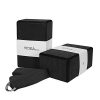 JBM Yoga Block Plus Strap with Metal D-Ring Yoga Brick