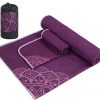VIVOTE Microfiber Yoga Towels Set, Hand Towel 12 x 36 Inch