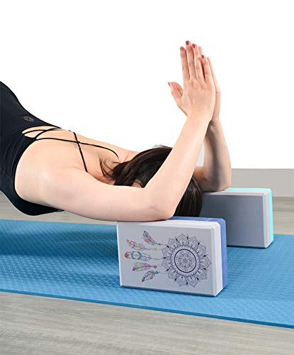 41kYGblXXsL Summer Eyes Exercise Fitness Yoga Blocks 2 Packs