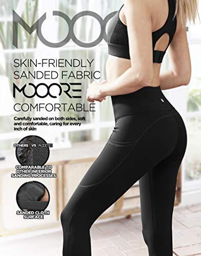41kc5EtR5oL MOOORE Yoga Pants for Women | High Waisted Compression