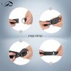 Yoga Practice: Yoga Block Plus Strap with Metal D-Ring and Cork Yoga Block