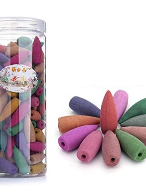 XUDREZ 168 Pcs Backflow Incense Cones Mixed