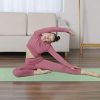 Yoga Mat Non Slip TPE Fitness Mats with Carrying Strap
