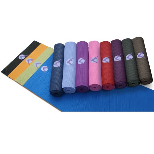 41l+zqlTYRL Yoga Practice with the Aurorae Classic/Printed Extra Thick Yoga Mat