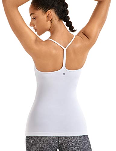 CRZ YOGA Women's Spaghetti Strap Workout Tank Tops
