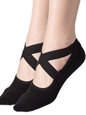 Women's 2-Pack Black Padded Anti-Slip Grips