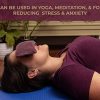 Yoga Eye Pillow for Meditation Scented Lavender