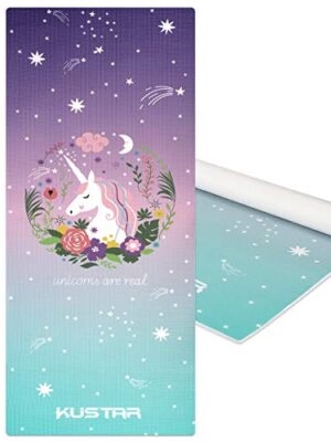 Yoga Mat for Kids, Non-Slip Children Exercise Mat
