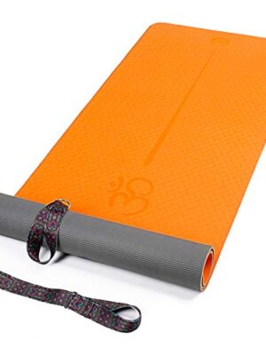 XGEAR Yoga Mat with Carrying Strap - Non-Slip Textured Surface